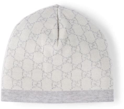 gucci white beanie